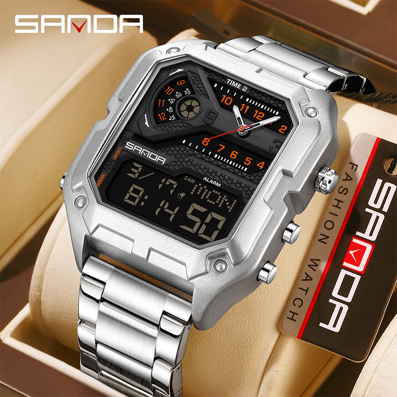 Outdoor Lighting Timer - SANDA 6278 Multi functional Square Fashion