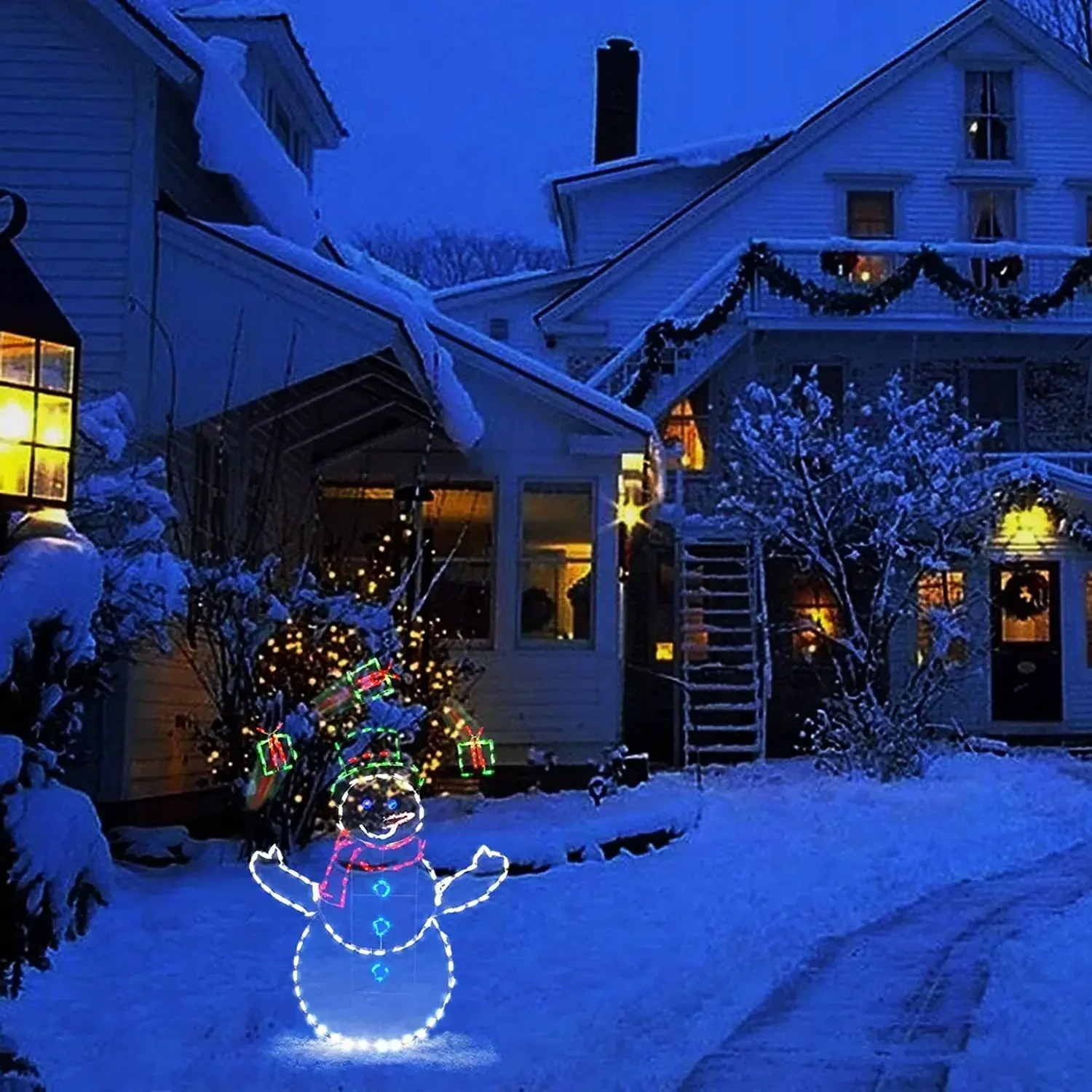 Animated Snowball Light LED Gl - Outdoor Lighting Effects 评论和价格