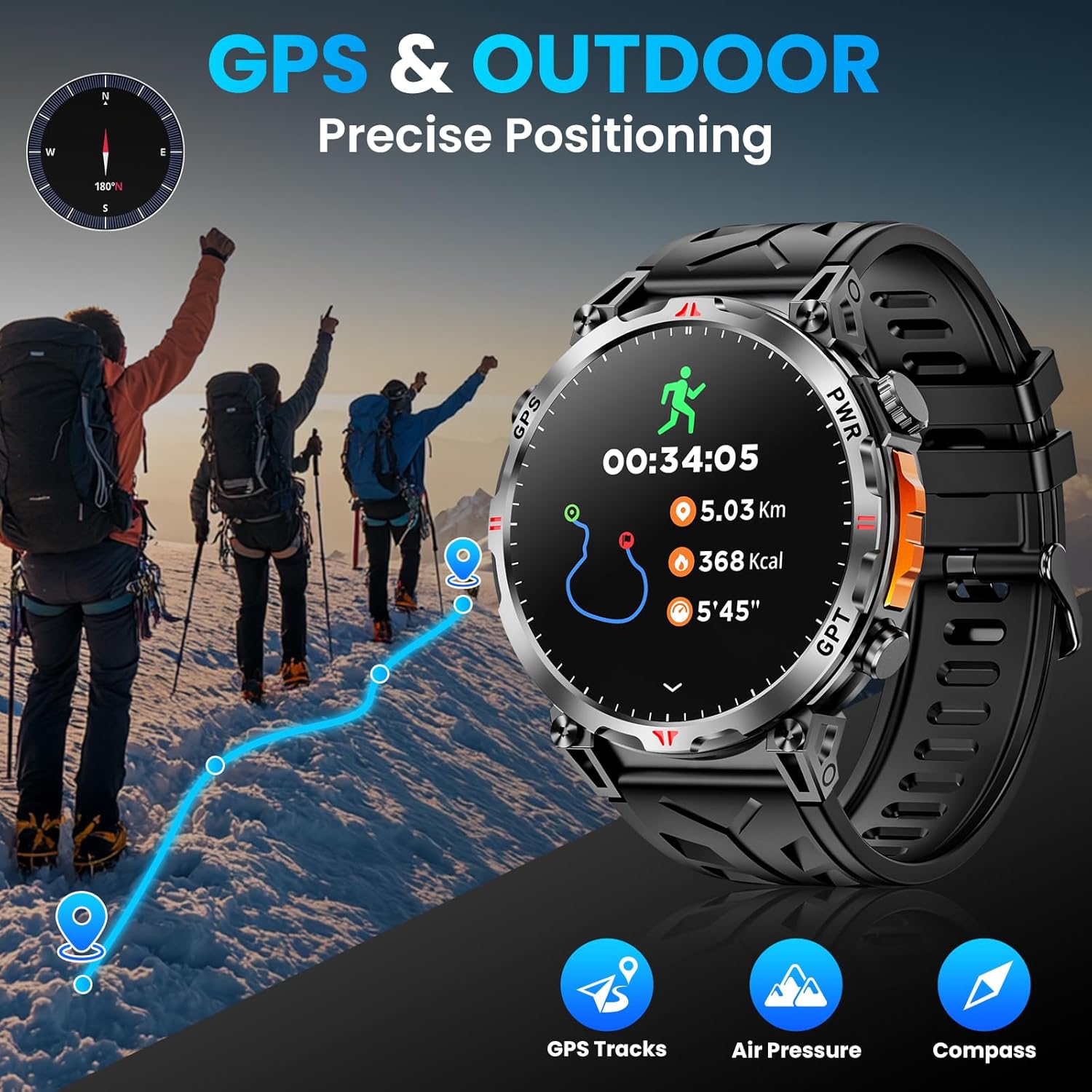 2026 New Military GPS Tactics  - Outdoor Lighting Perspectives 评论和价格