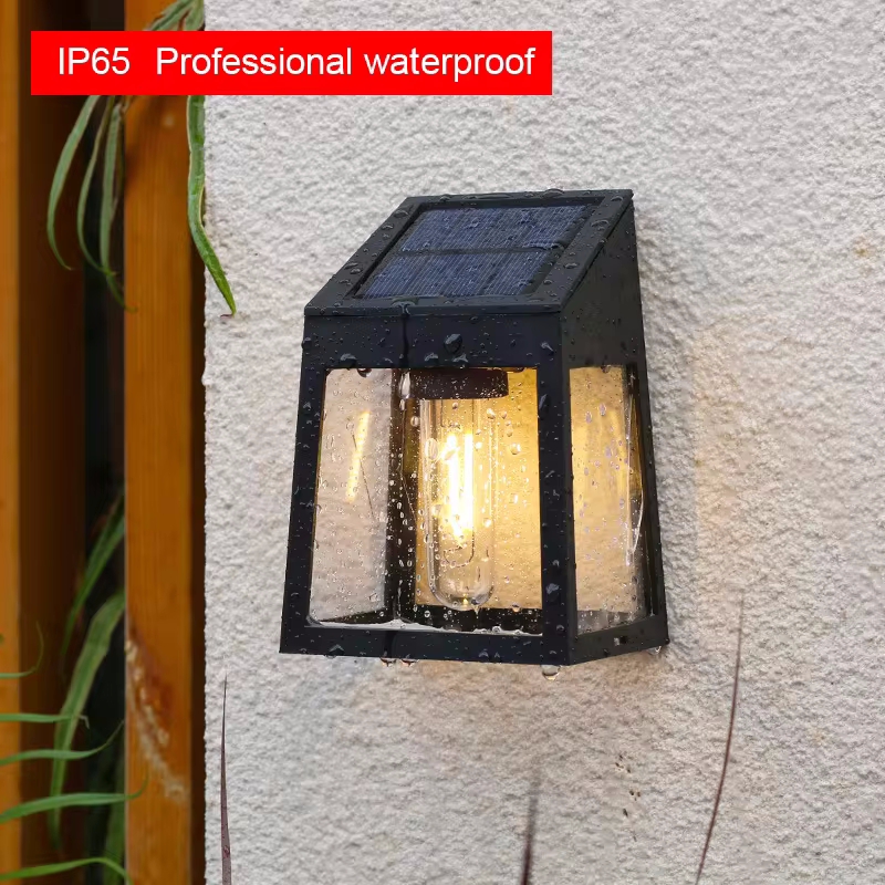 Solar Wall Light Outdoor Water - Outdoor Lighting With Outlet 评论和价格
