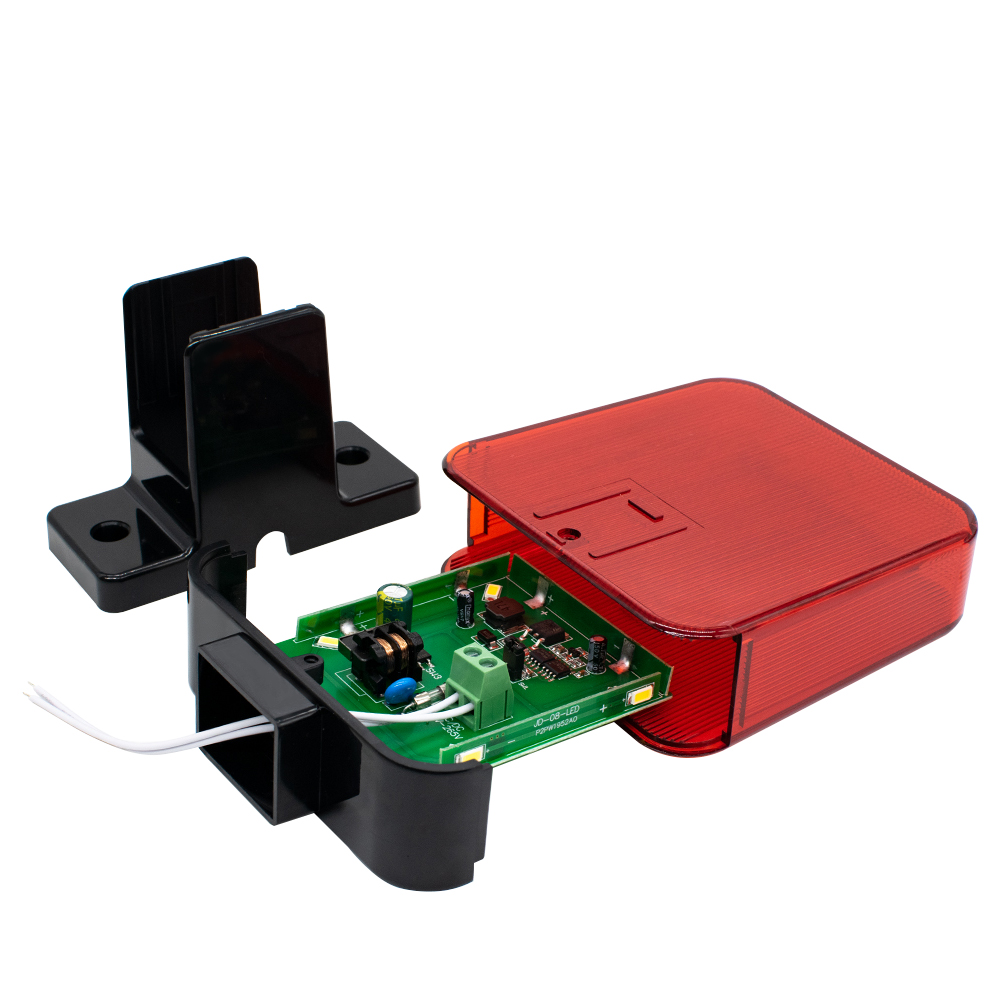 LED Wall Mount Emergency Strob - Outdoor Lighting With Outlet 评论和价格