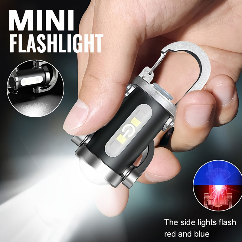 Mini Keychain Flashlight Recha - Outdoor Lighting Ideas 评论和价格