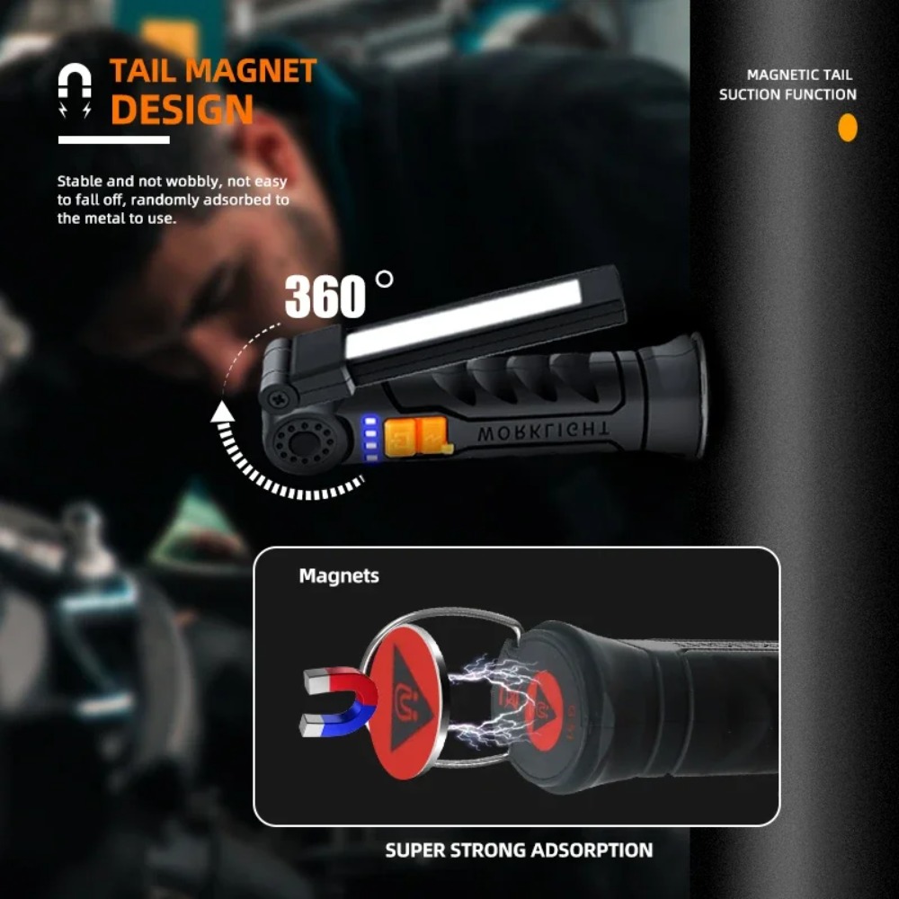 Portable COB LED Flashlight US - Outdoor Lighting Types 评论和价格