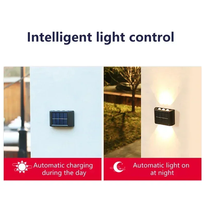 COB Solar Wall Lamp Outdoor Wa - Outdoor Lighting Uplight 评论和价格