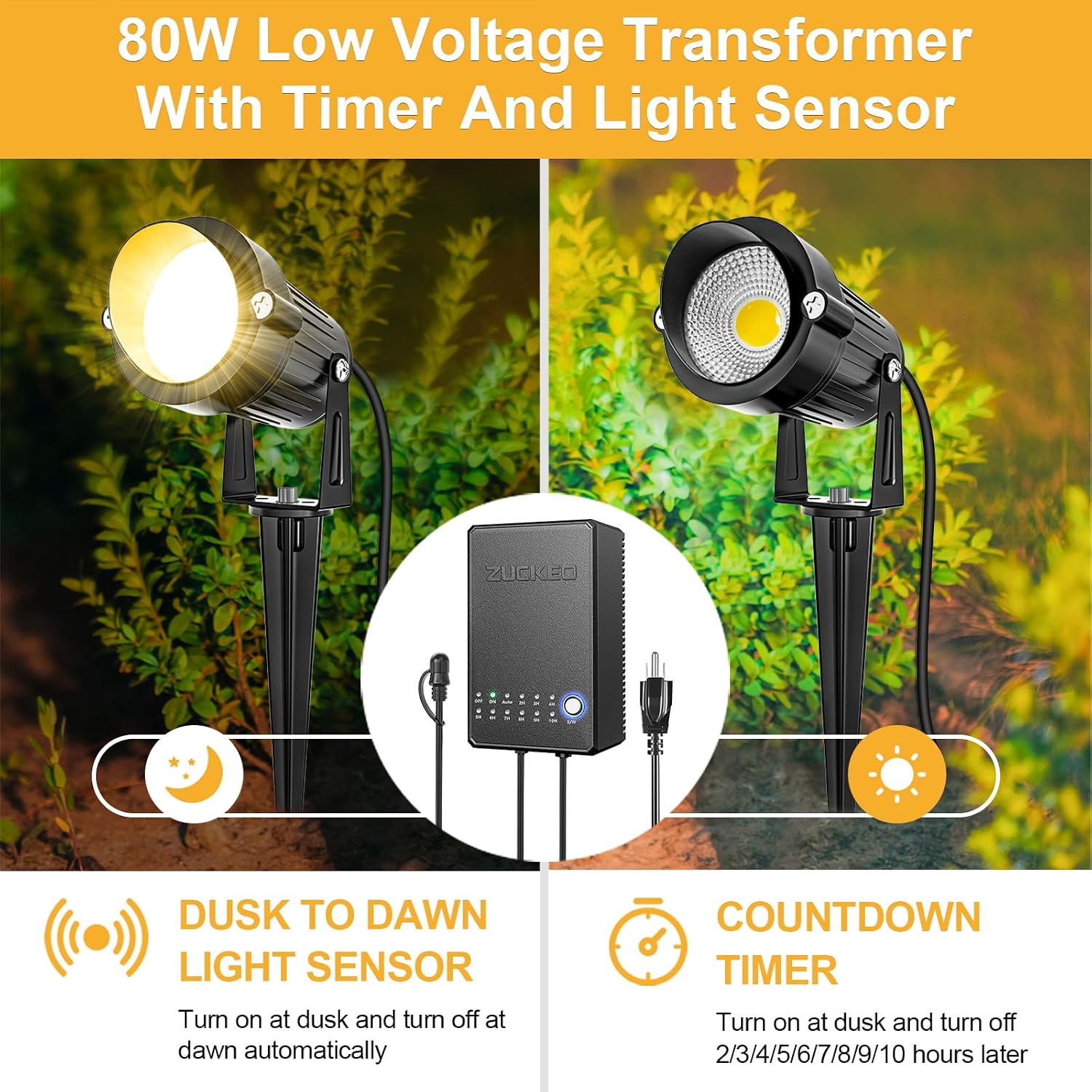 All In One Low Voltage Landsca - Outdoor Lighting Kit With Transformer 评论和价格