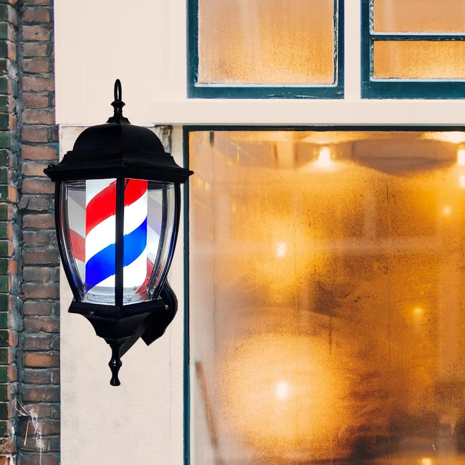 Barber Pole Light Rotating Lig - Outdoor Lighting With Outlet 评论和价格