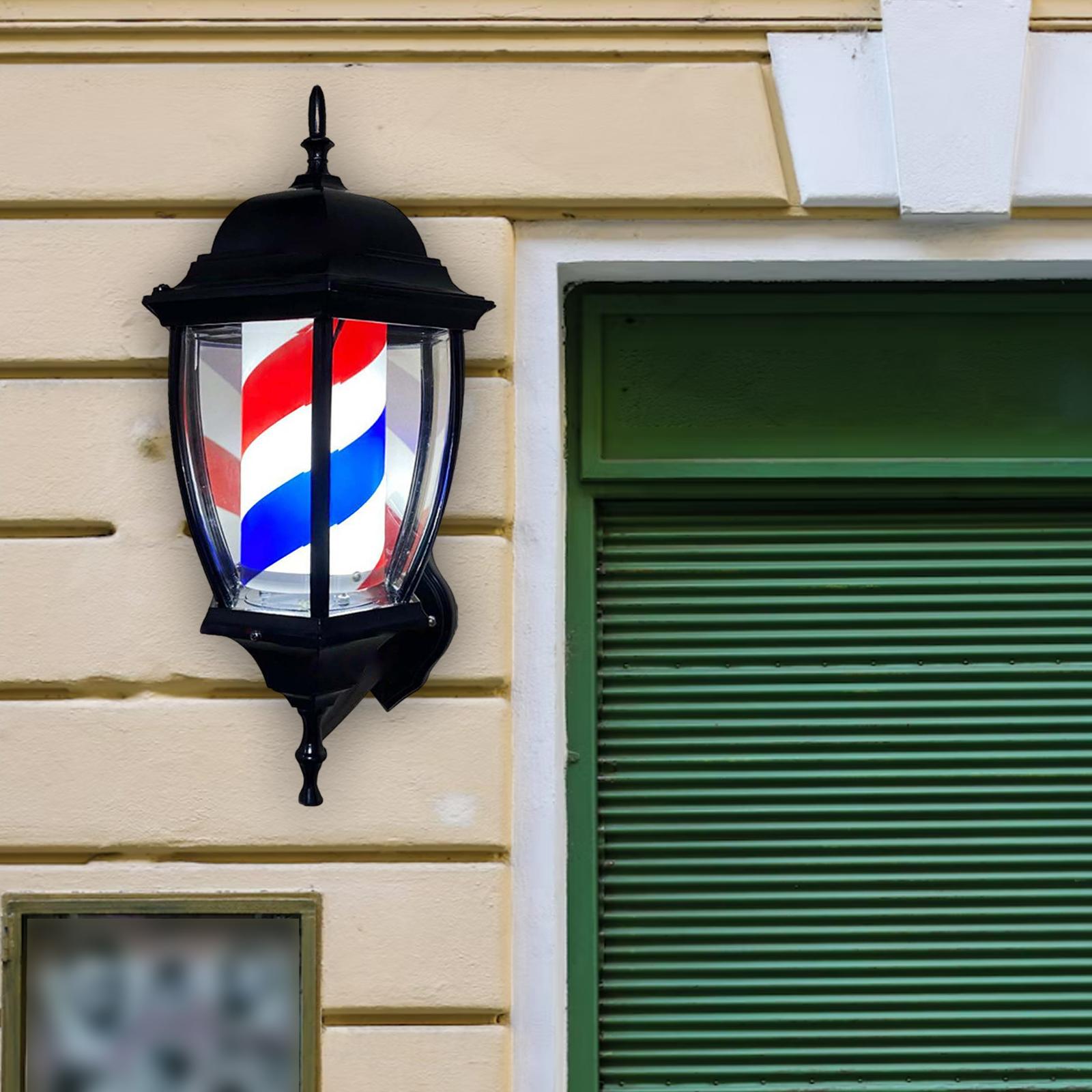 Barber Pole Light Rotating Lig - Outdoor Lighting With Outlet 评论和价格