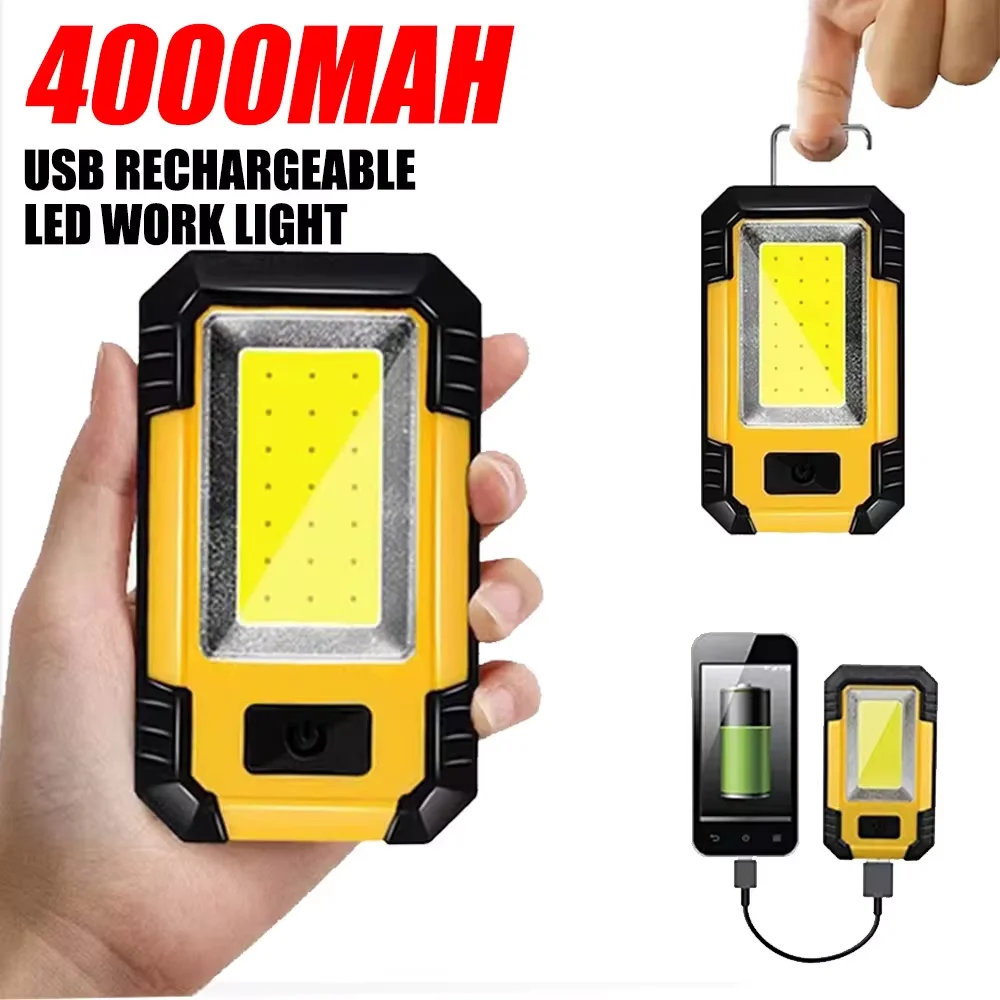 Rechargeable 4000MaH Work Ligh - Outdoor Lighting Ideas 评论和价格
