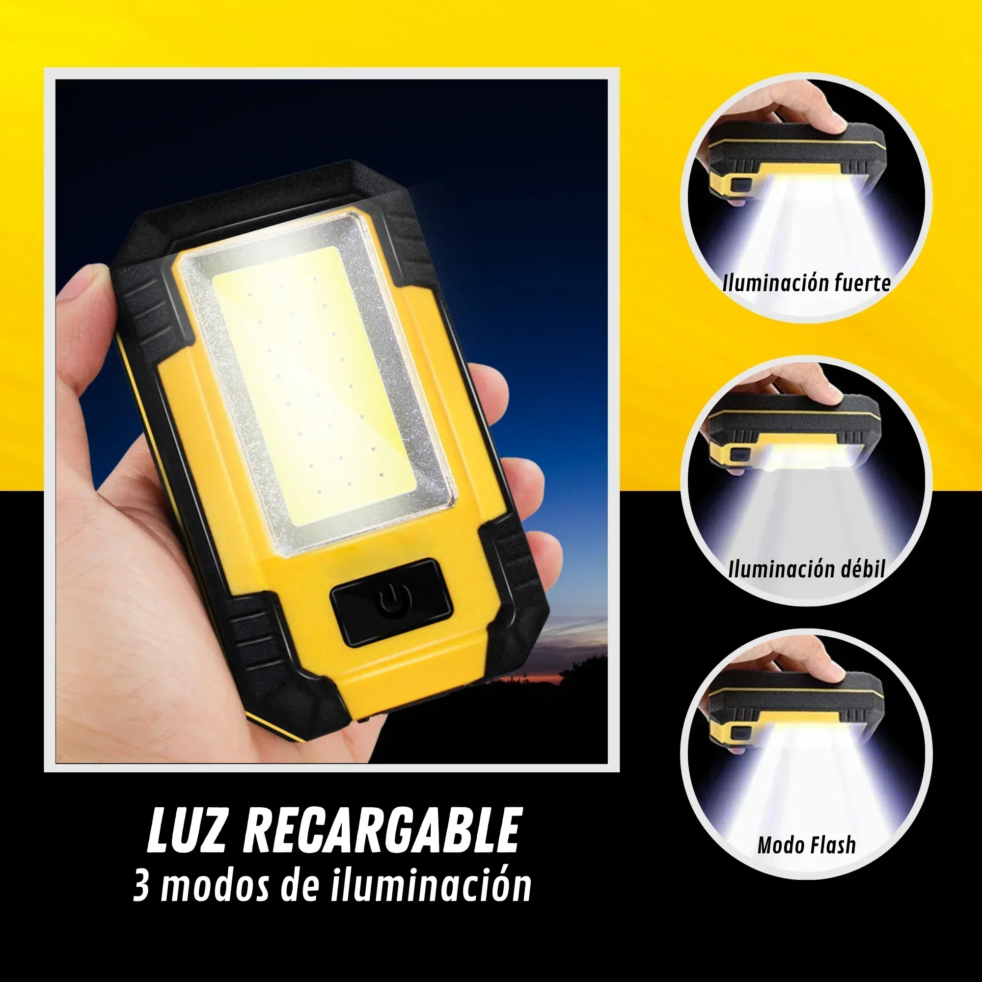 Rechargeable 4000MaH Work Ligh - Outdoor Lighting Ideas 评论和价格