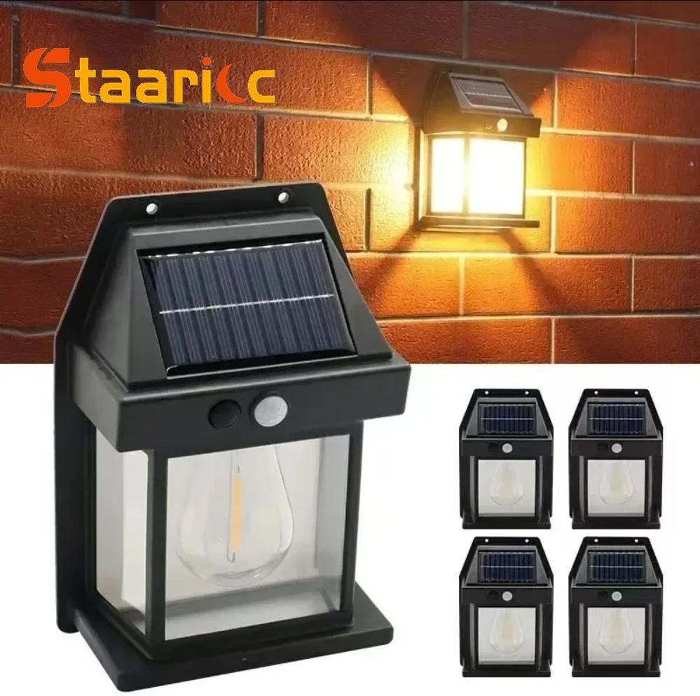 Outdoor Solar Tungsten Wall Li - Outdoor Lighting With Outlet 评论和价格