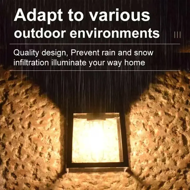 Outdoor Solar Tungsten Wall Li - Outdoor Lighting With Outlet 评论和价格