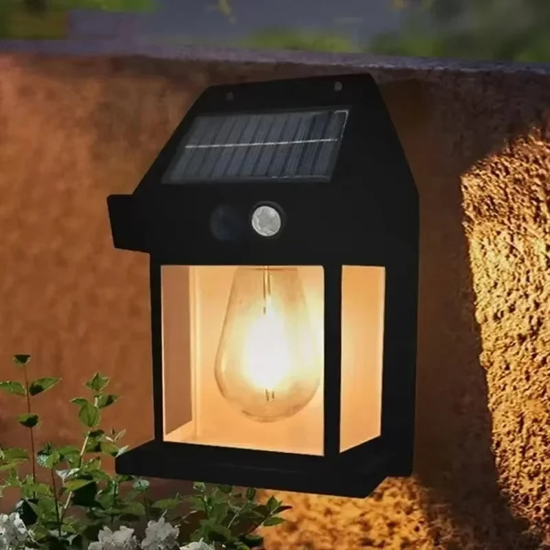 Outdoor Solar Tungsten Wall Li - Outdoor Lighting With Outlet 评论和价格