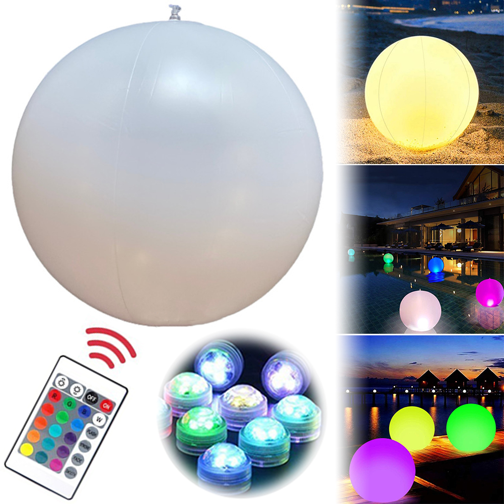 1-4PCS Floating Pool Lights wi - Outdoor Lighting Effects 评论和价格
