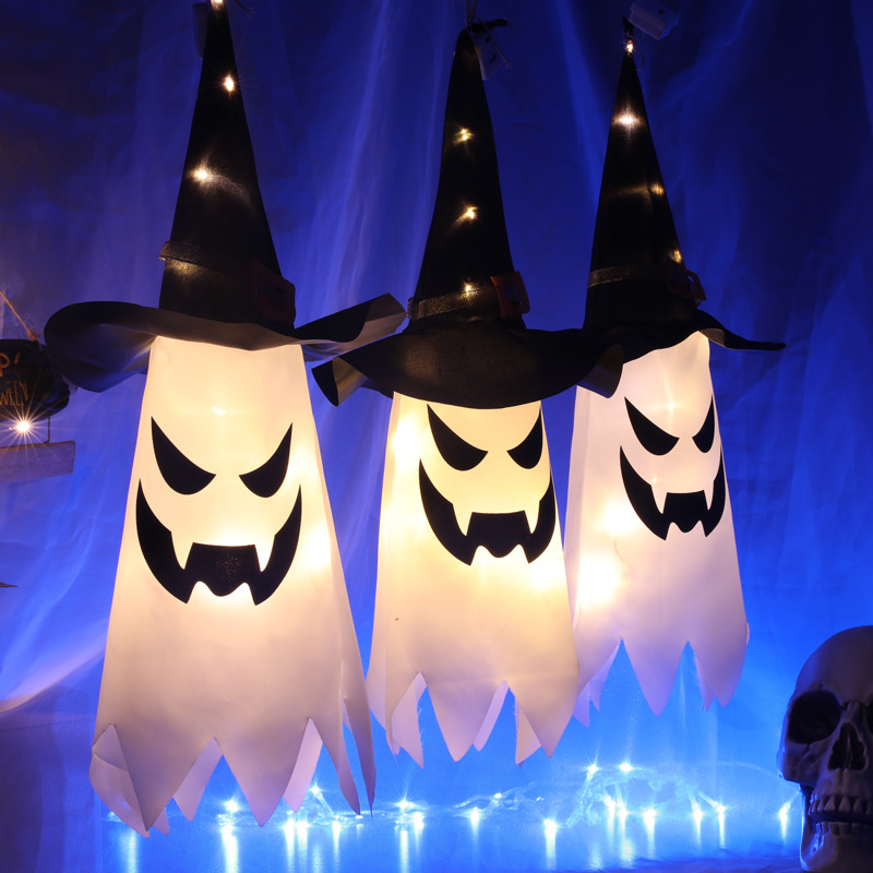 Halloween Glowing Witch Hat La - Outdoor Lighting Effects 评论和价格