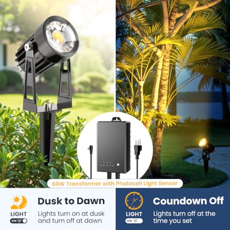 All-in-One Outdoor Low Voltage - Outdoor Lighting Kit With Transformer 评论和价格