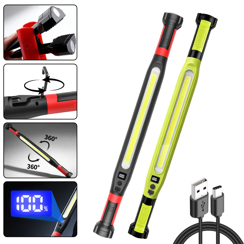 COB Work Light Type‑C Recharge - Outdoor Lighting Types 评论和价格
