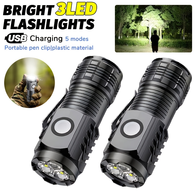 Portable Mini LED Handheld Fla - Outdoor Lighting Ideas 评论和价格