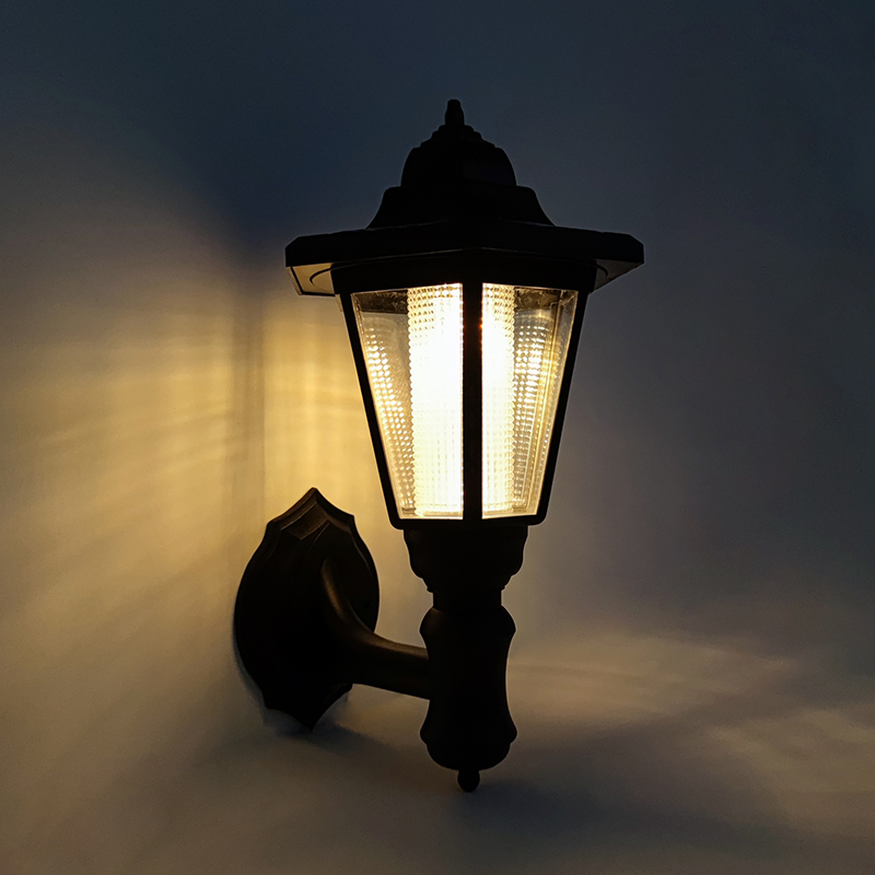 Retro Solar Wall Lamp, 1000mah - Outdoor Lighting Front Yard 评论和价格