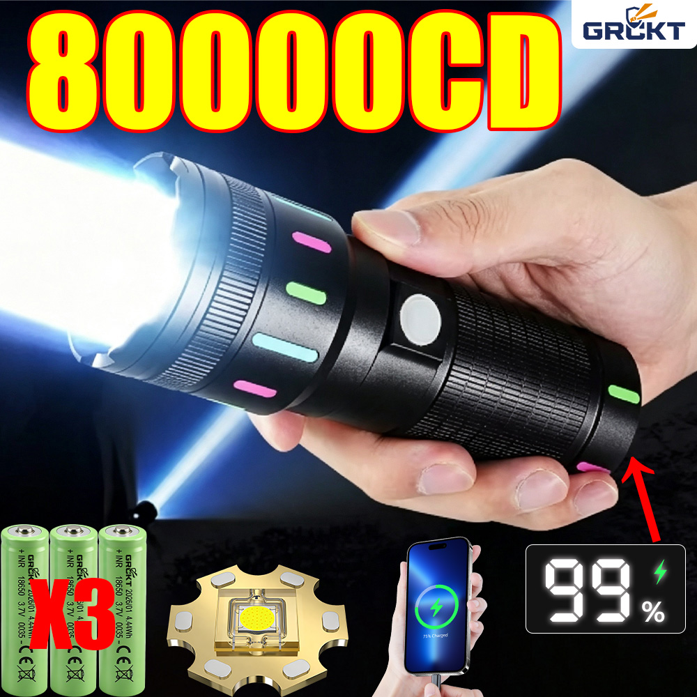 80000CD Most Powerful LED Flas - Outdoor Lighting Ideas 评论和价格