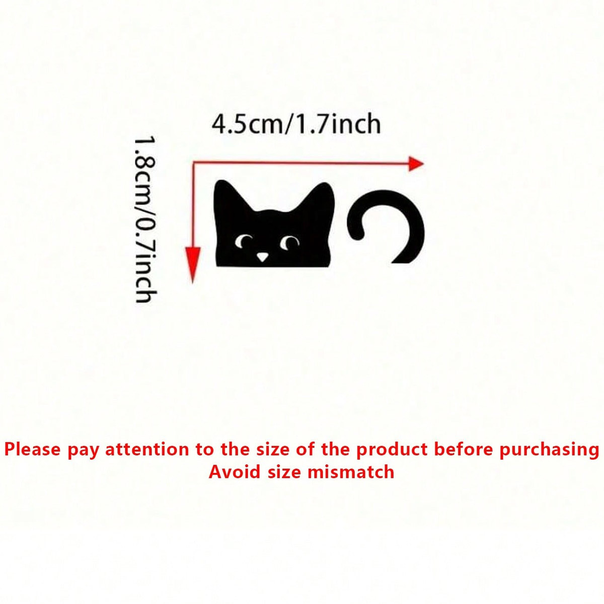 Cat stickers, mini cats, peep  - Outdoor Lighting With Outlet 评论和价格
