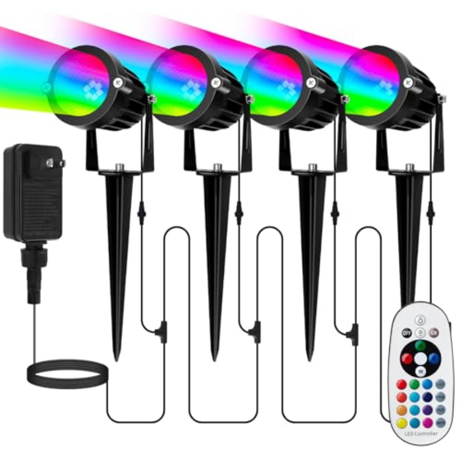 Spotlight Outdoor for Hallowee - Outdoor Lighting Kit With Transformer 评论和价格