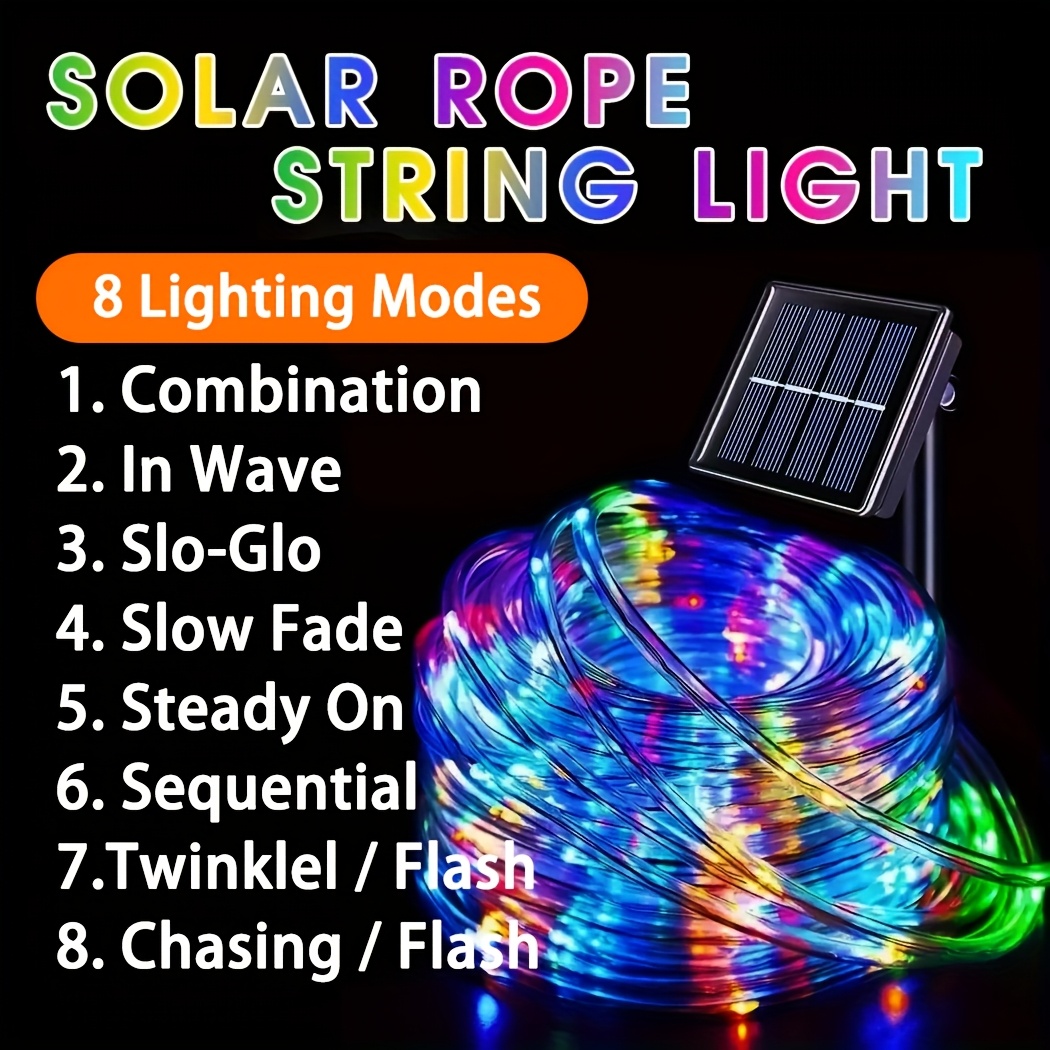 Outdoor Solar LED Fairy Lights - Outdoor Lighting Effects 评论和价格