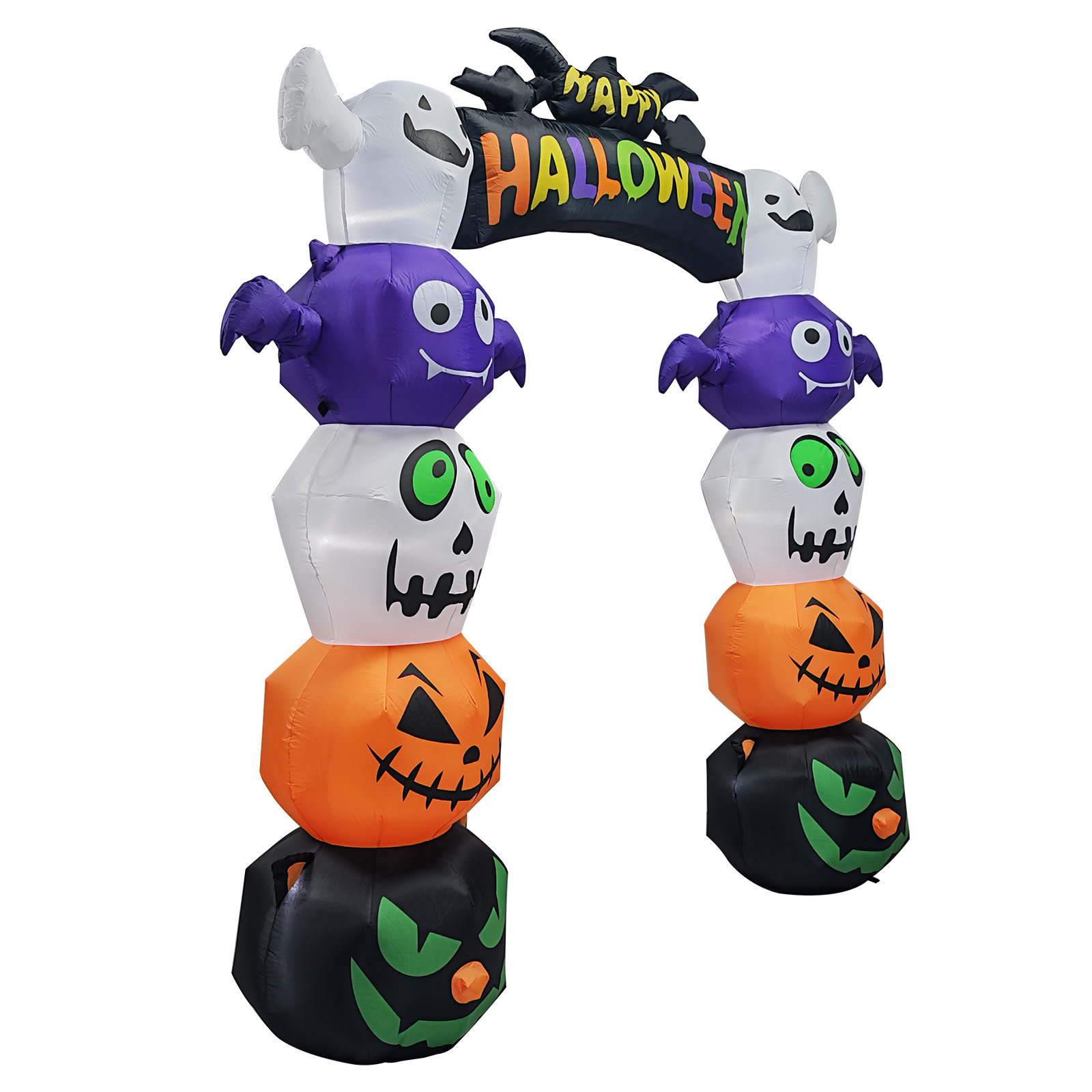 8.2 FT Cute Halloween Inflatab - Outdoor Lighting Front Yard 评论和价格
