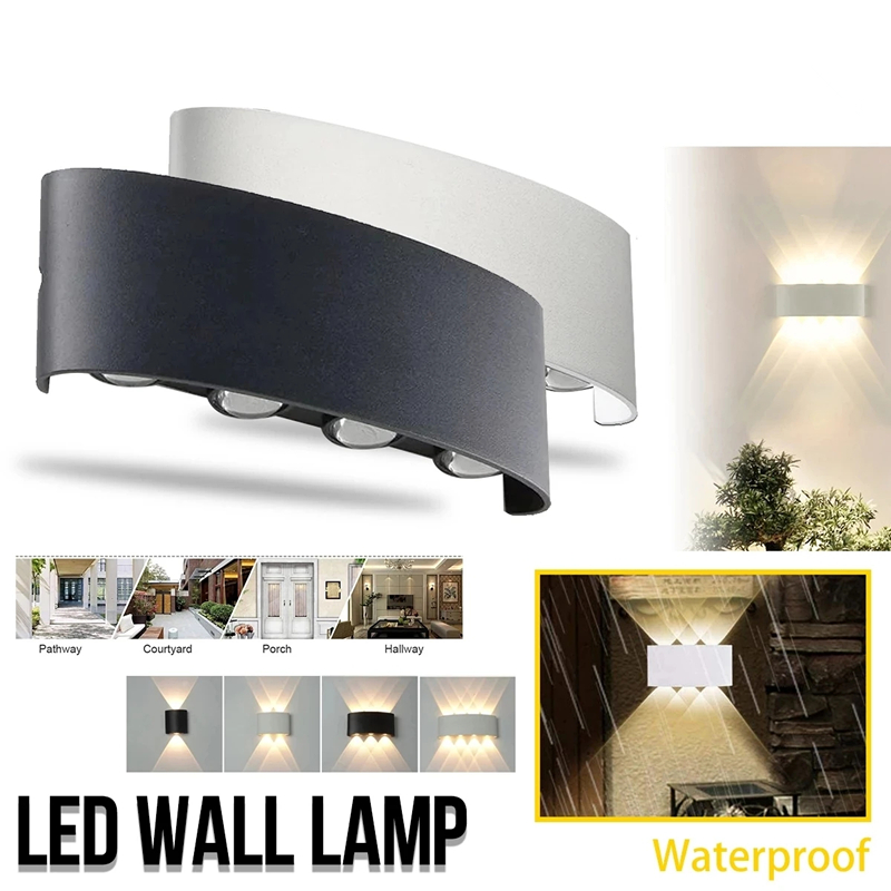 Modern Led Wall Lamp Outdoor S - Outdoor Lighting With Outlet 评论和价格