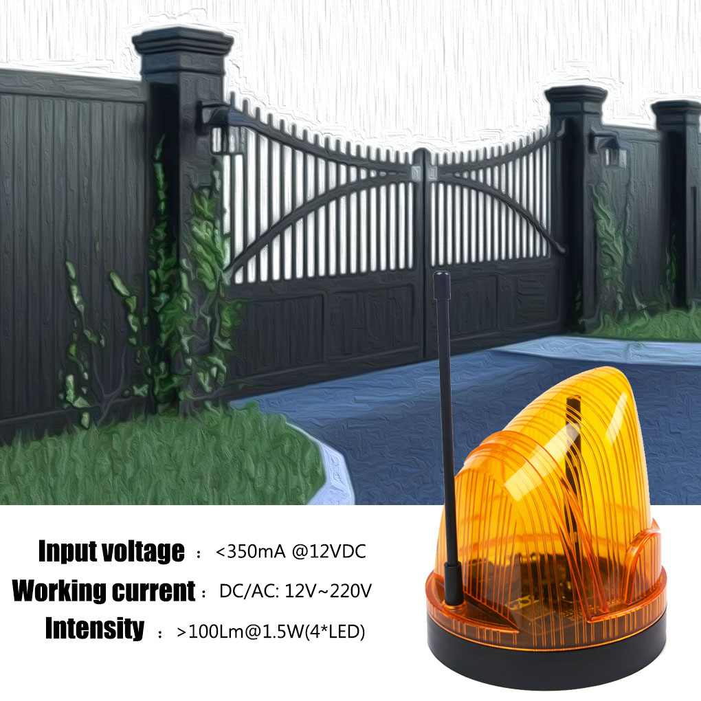 Universal 12V/220V LED Strobe  - Outdoor Lighting With Outlet 评论和价格