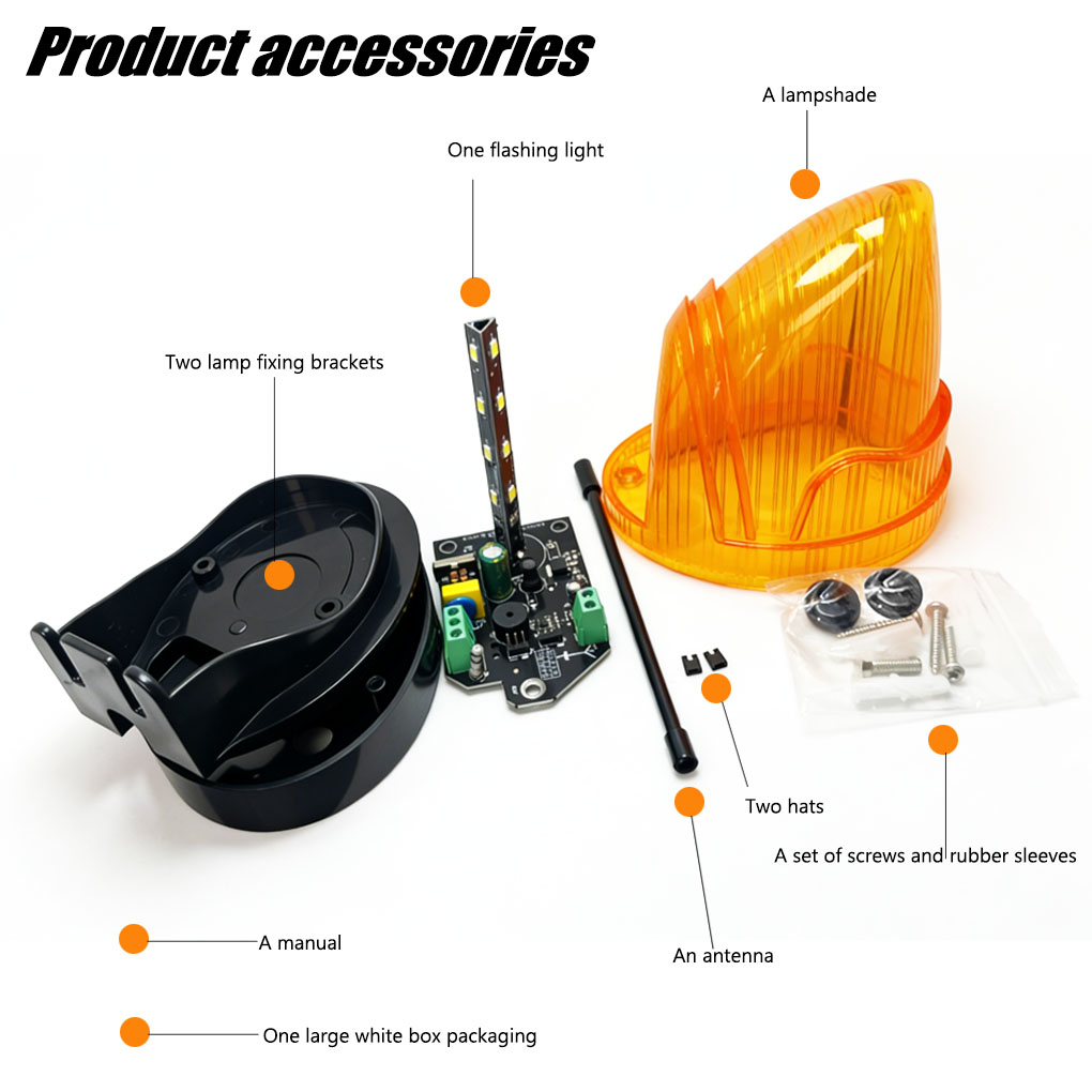 Universal 12V/220V LED Strobe  - Outdoor Lighting With Outlet 评论和价格