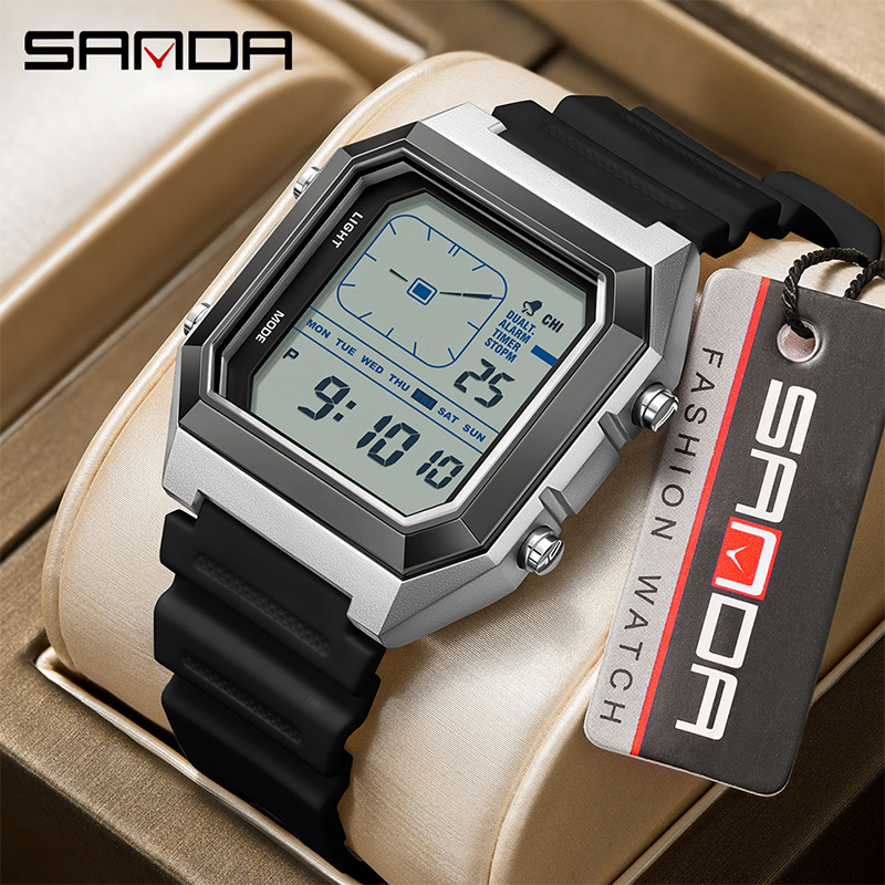 SANDA 6307 New Men's Digital M - Outdoor Lighting Timer 评论和价格
